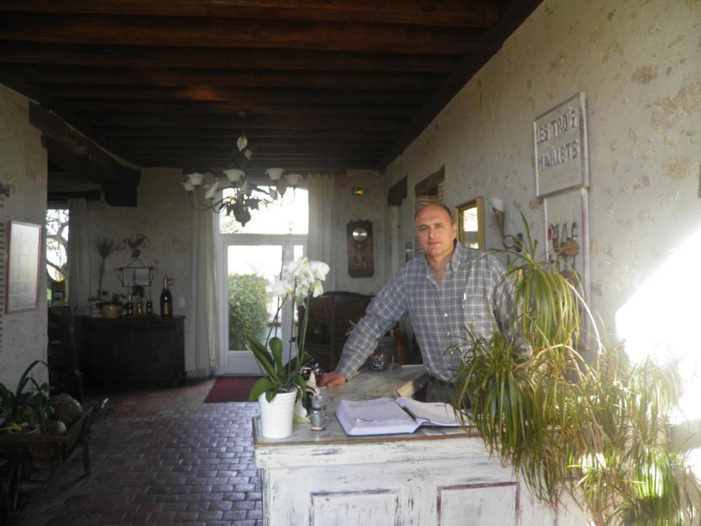 Hotel La Ferme Des 3 Maillets Avaray Exterior foto